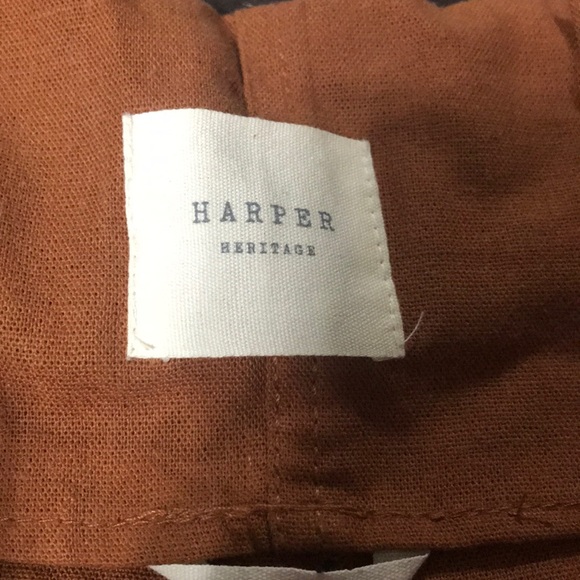 SOLD Francesca’s Harper High Waisted Linen Shorts - Picture 5 of 6